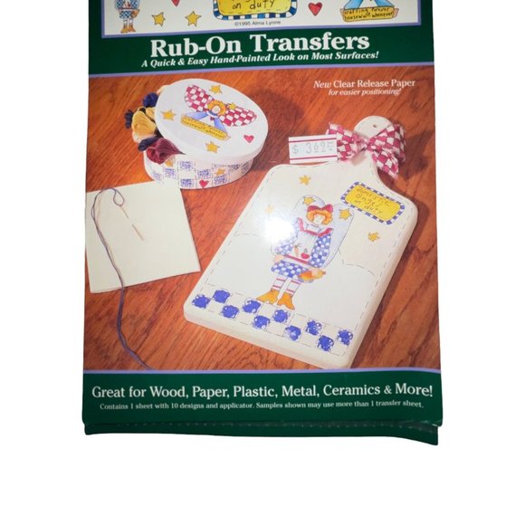 Plaid Rub On Transfer Domestic Angel On Duty Crafting Forever Sarcasm Funny - Picture 3 of 5